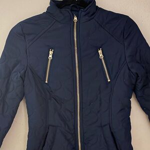 SO Kids Navy Jacket with Gold Zippers